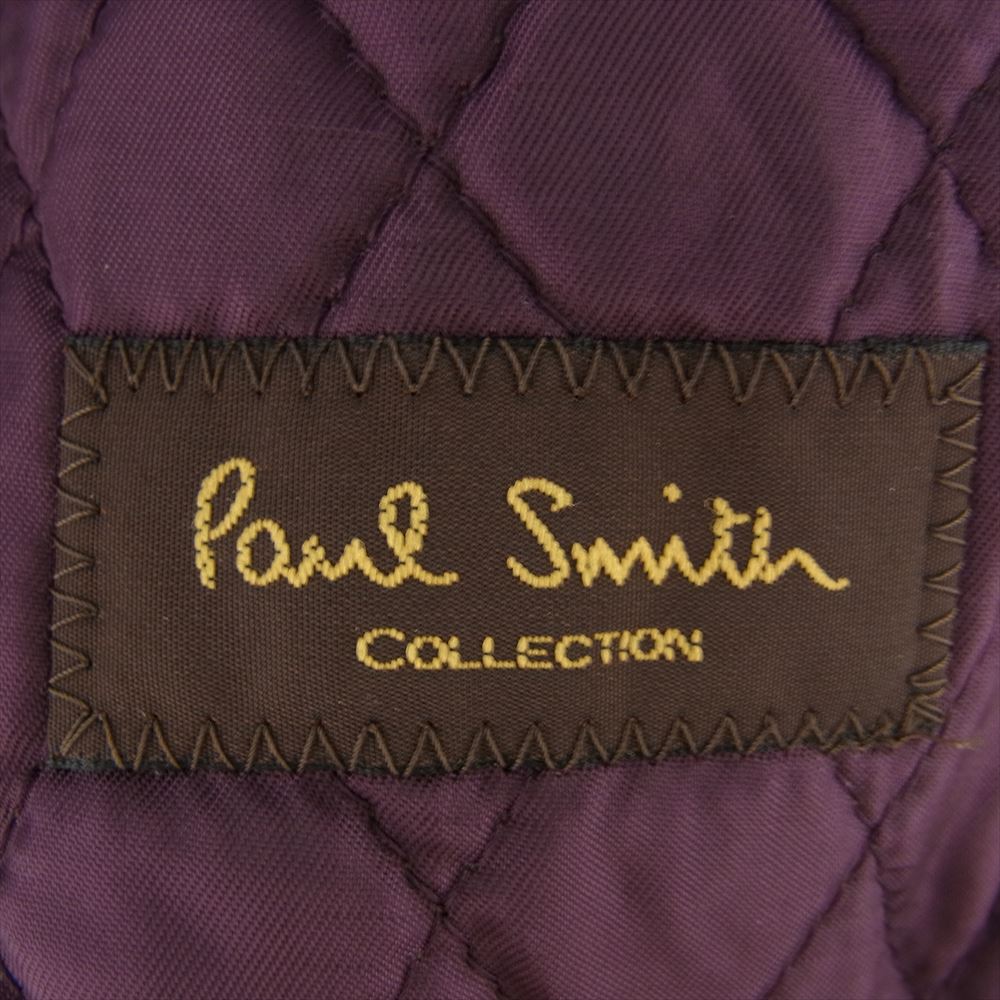 Paul Smith ポール・スミス PC-KS-62397 COLLECTION コレクション 裏地中綿キルティング ウール ブルゾン ジャケット サイズXL ネイビー系 XL【中古】