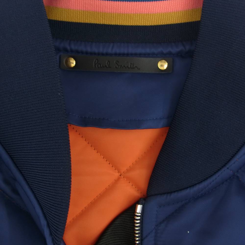Paul Smith ポール・スミス PF-0C-45845 Quilted Jacket キルティング 中綿 ジャケット ブルー系 XL【中古】