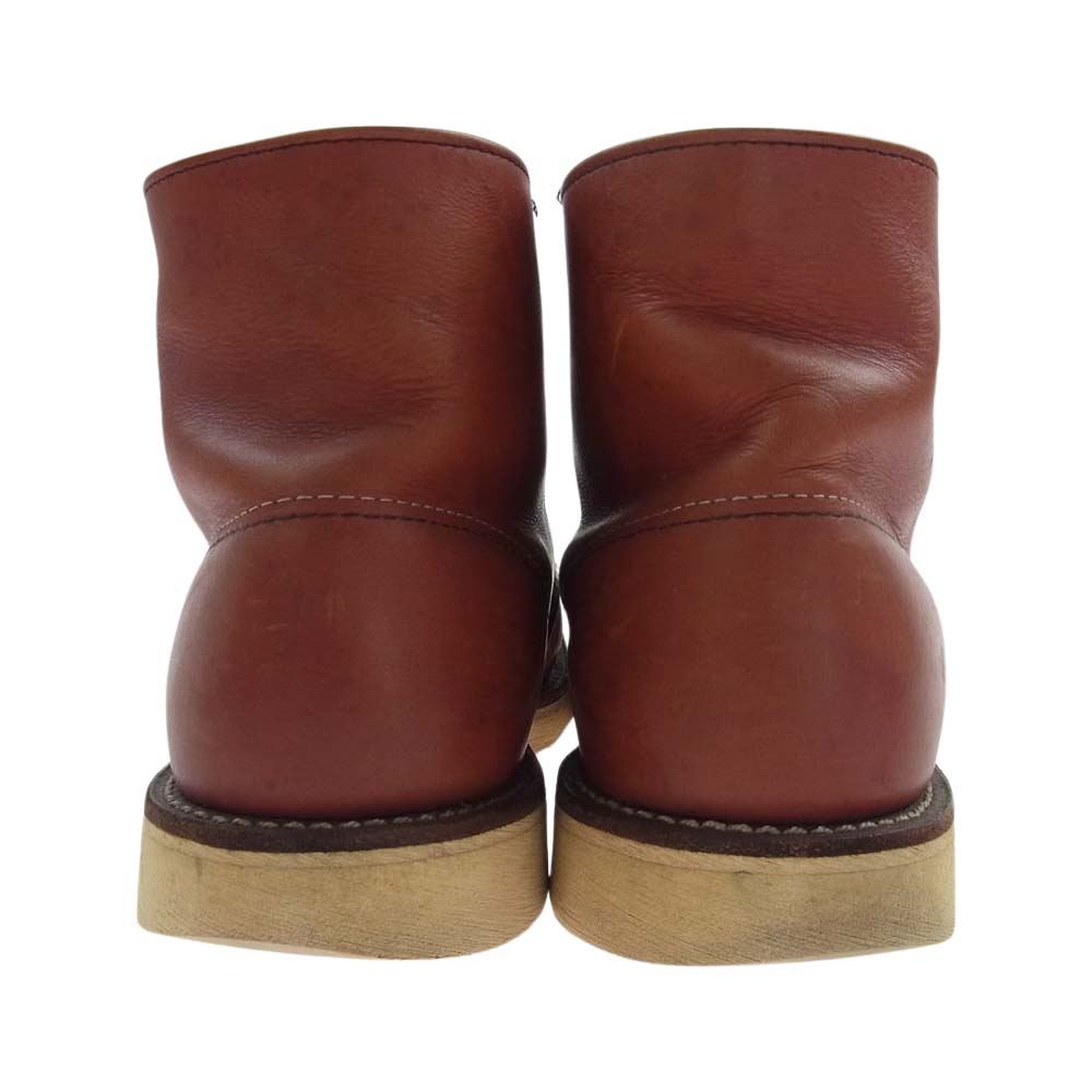 RED WING レッドウィング 8166 CLASSIC ROUND クラシック ラウンドトゥ ワーク ブーツ  オレンジブラウン系 8D【中古】