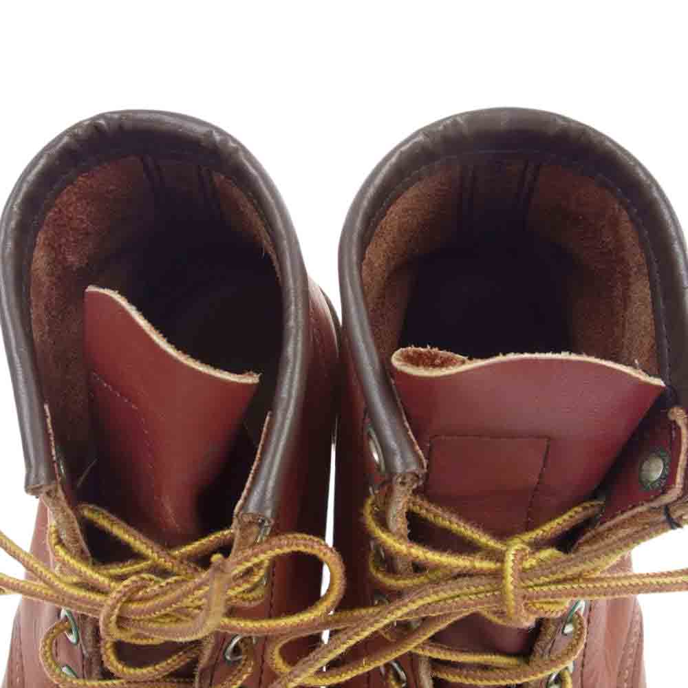 RED WING レッドウィング 8875 CLASSIC MOC クラシック モックトゥ ブーツ オレンジブラウン系 7.5E【中古】