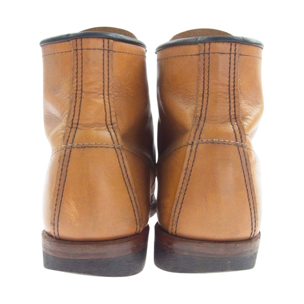 RED WING レッドウィング 9013 BECKMAN ROUND BOOTS ベックマン プレーントゥ ブーツ ブラウン系 25.5cm（USA 7.5インチ）【中古】