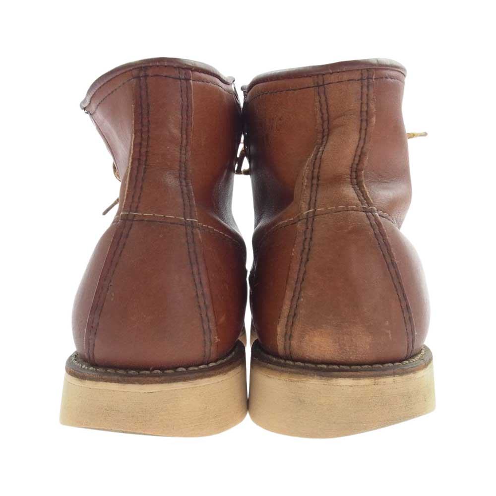 RED WING レッドウィング 875 USA製 90s 90年製 四角犬タグ WORK BOOTS  ワーク ブーツ ブラウン系 7.5D【中古】