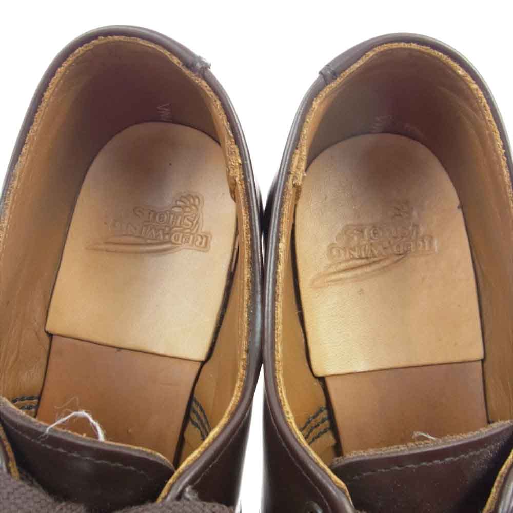 RED WING レッドウィング 8050 FOREMAN フォアマン オックスフォード ブーツ ダークブラウン系 25.5cm【中古】