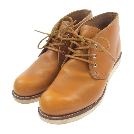 RED WING レッドウィング 9853 四角犬タグ IRISH SETTER CHUKKA アイリッシュ セッター チャッカ ブーツ FS ファクトリーセカンド  ブラウン系 8D【中古】
