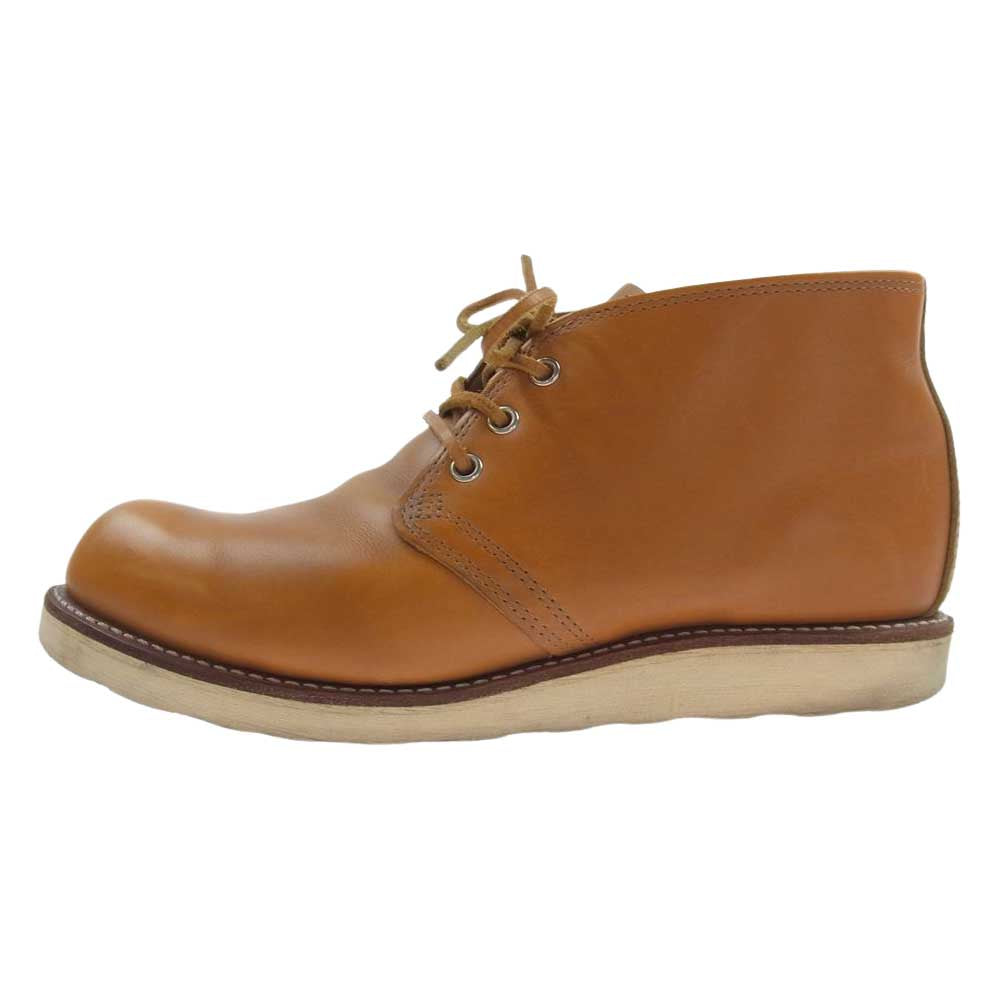 RED WING レッドウィング 9853 四角犬タグ IRISH SETTER CHUKKA アイリッシュ セッター チャッカ ブーツ FS ファクトリーセカンド  ブラウン系 8D【中古】