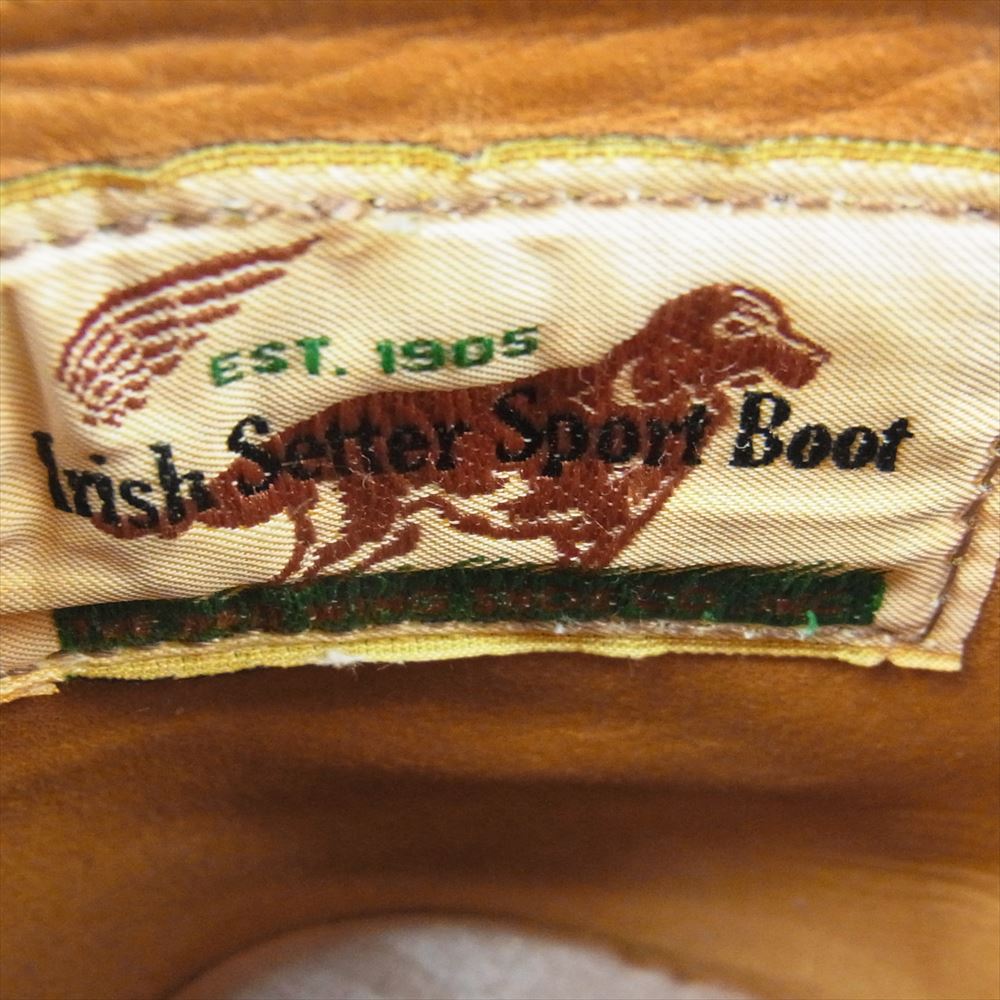 RED WING レッドウィング 9853 四角犬タグ IRISH SETTER CHUKKA アイリッシュ セッター チャッカ ブーツ FS ファクトリーセカンド  ブラウン系 8D【中古】