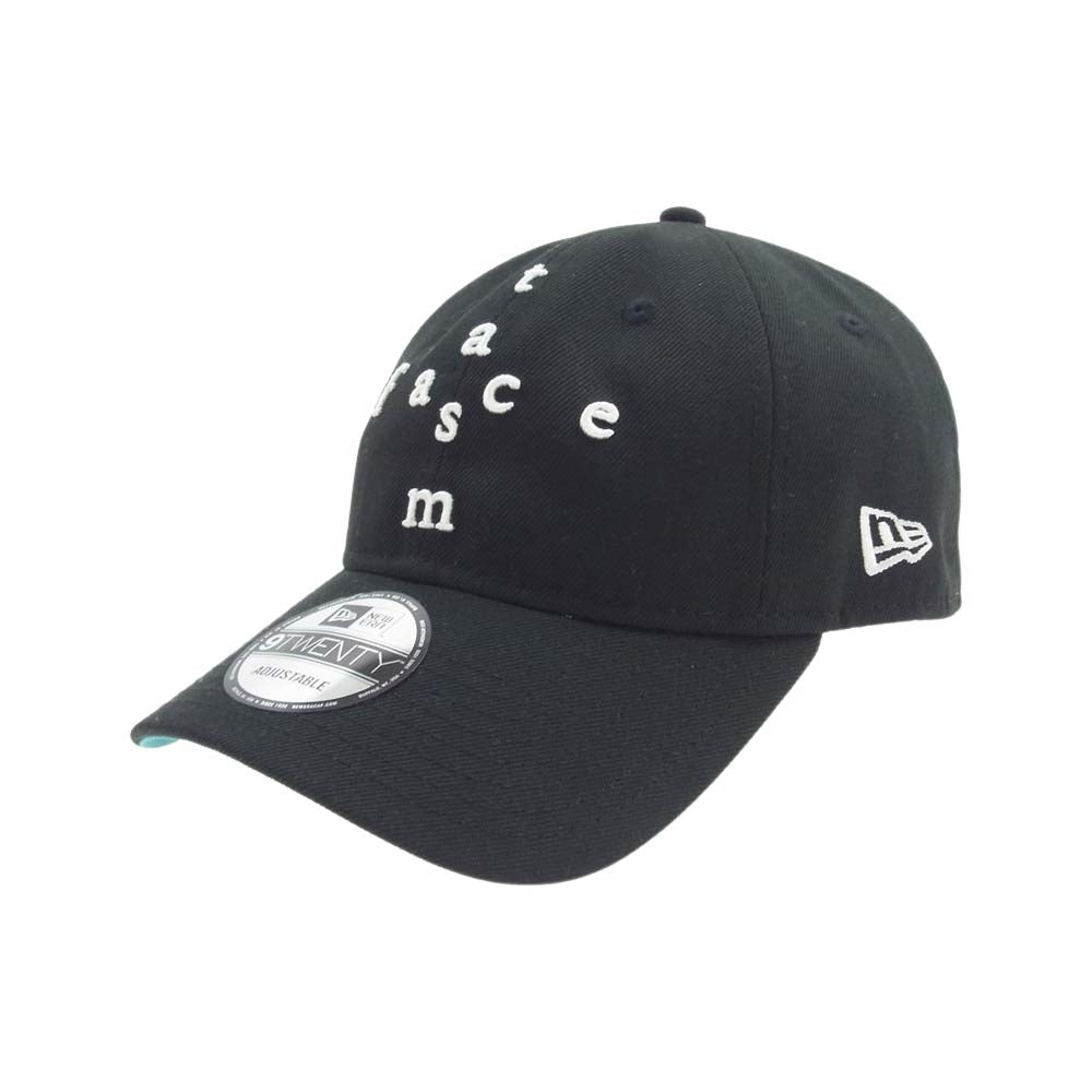 ファセッタズム 23AW 205791-23181 × New Era ニューエラ ブラック シャークテイルアンダーバイザー 59Fifty キャップ 帽子 ロゴ刺繍 ブラック系【中古】