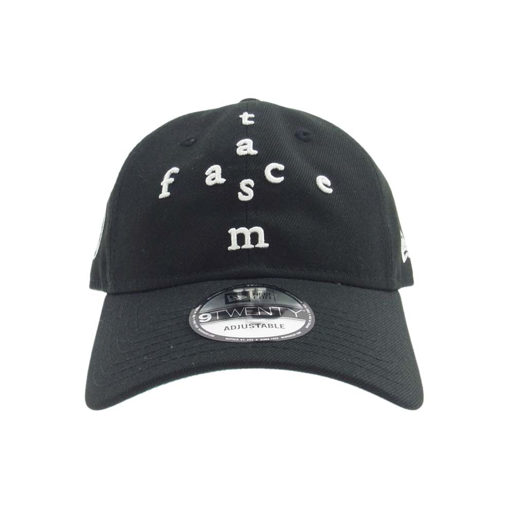 ファセッタズム 23AW 205791-23181 × New Era ニューエラ ブラック シャークテイルアンダーバイザー 59Fifty キャップ 帽子 ロゴ刺繍 ブラック系【中古】