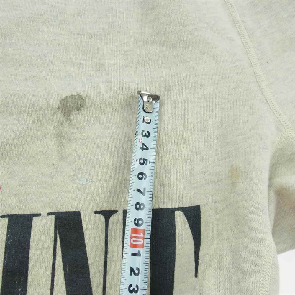 SAINT MICHAEL セントマイケル 22SS SM-S22-0000-071 × Vlone ヴィーロン Sweat Shorts スウェット ショーツ ハーフ パンツ  ベージュ系 XL【中古】