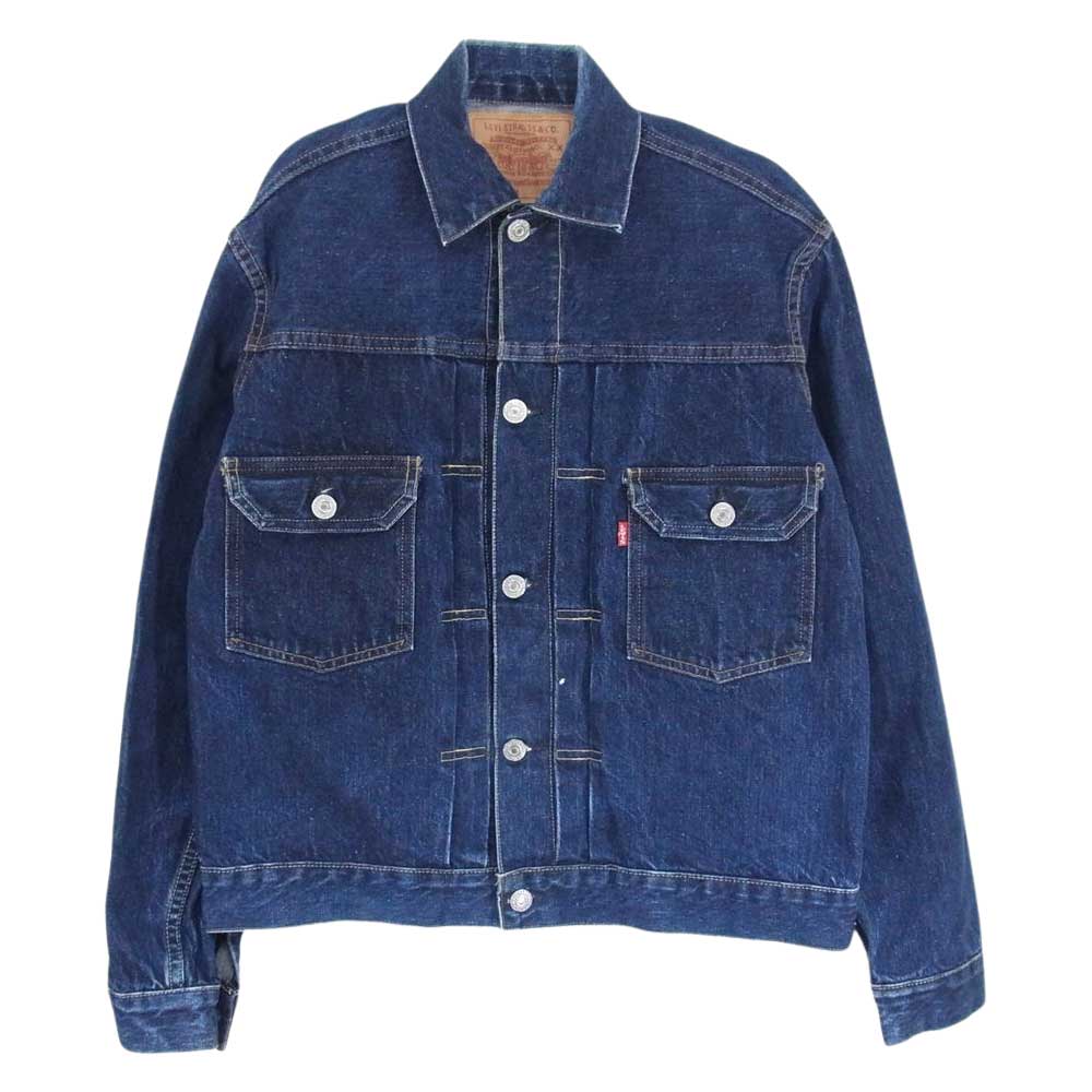 Levi's リーバイス 98年製 バレンシア工場製 507XX デニム ジャケット 刻印555 インディゴブルー系 40【中古】