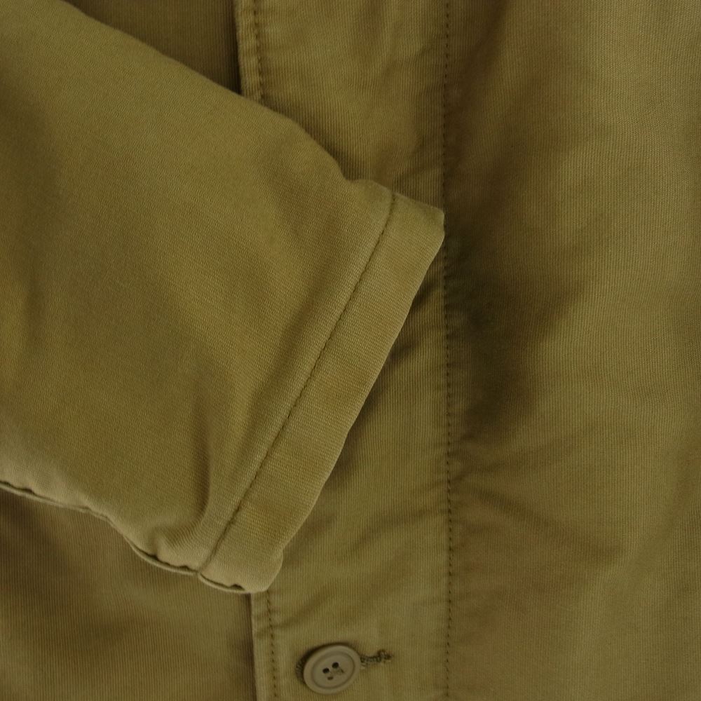 ALPHA アルファ TYPE N-1 DECK JACKET デッキ ジャケット ベージュ ベージュ系 M【中古】