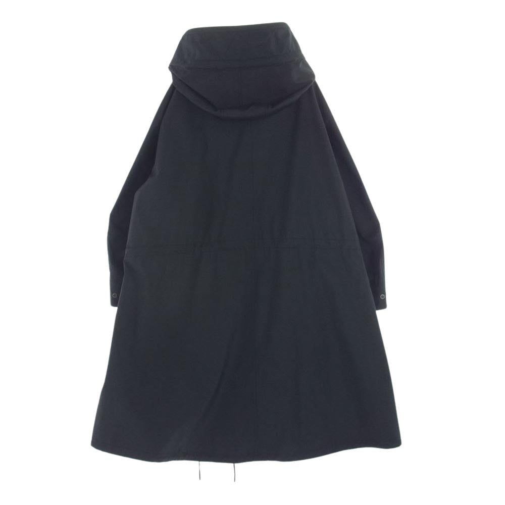 THE RERACS ザリラクス 22AW 22FW-RECT-329L-2-J ロング モッズコート ブラック系 38【極上美品】【中古】