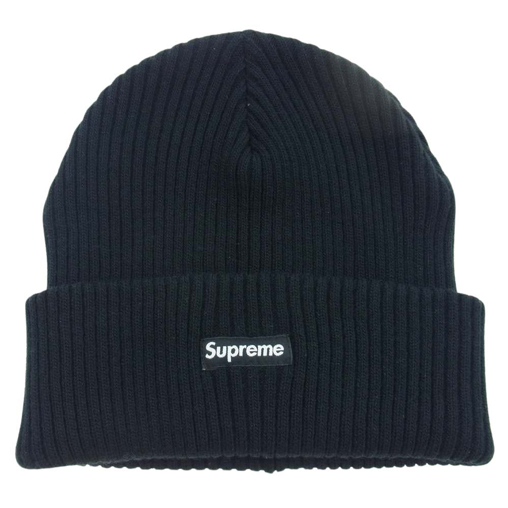 Supreme シュプリーム 20AW Wide Rib Beanie ワイド リブ ビーニー ニット帽 ブラック系【中古】