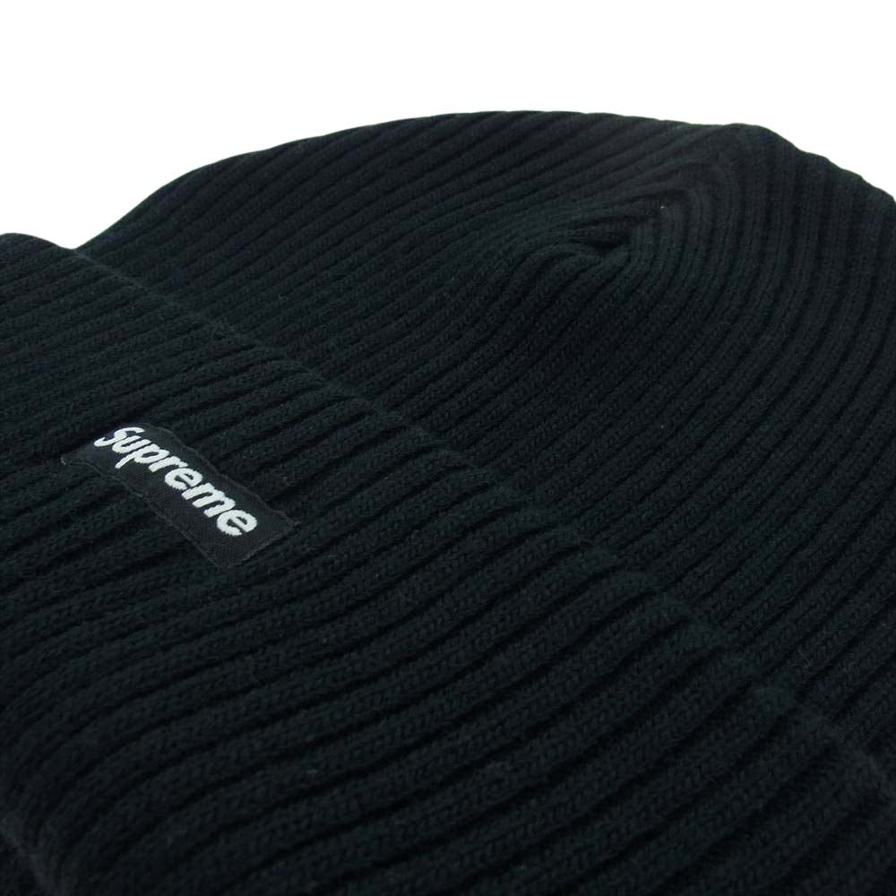 Supreme シュプリーム 20AW Wide Rib Beanie ワイド リブ ビーニー ニット帽 ブラック系【中古】