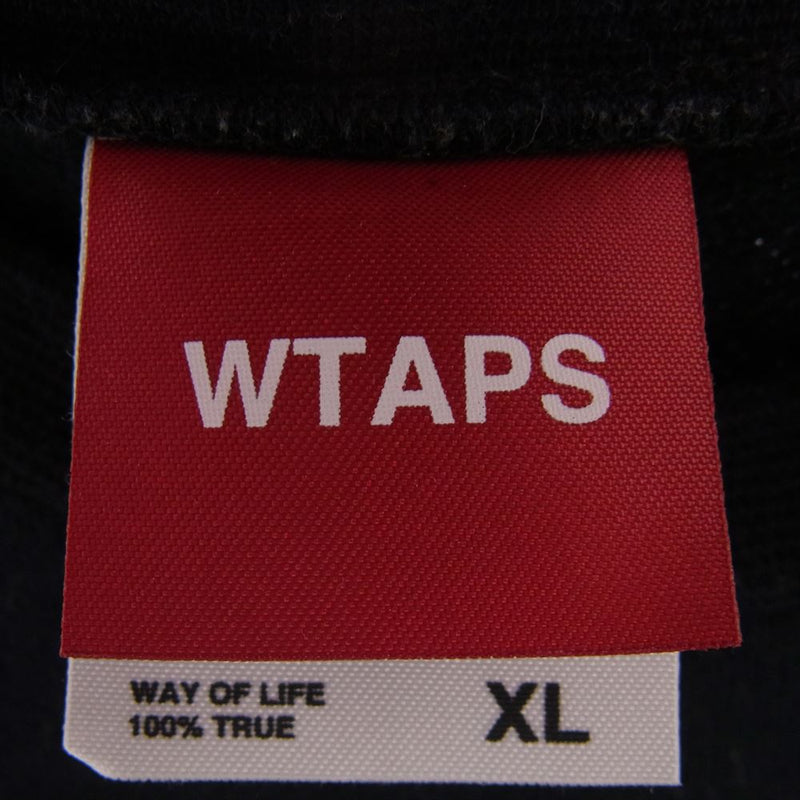 WTAPS ダブルタップス SCREEN WTAPS 17 VUA プリント スウェット