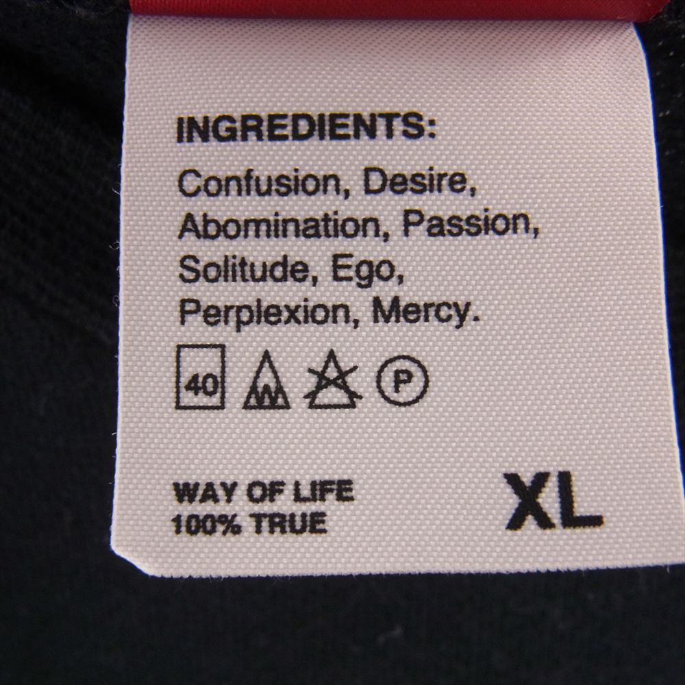 WTAPS ダブルタップス SCREEN WTAPS 17 VUA プリント スウェット ブラック系 XL【中古】