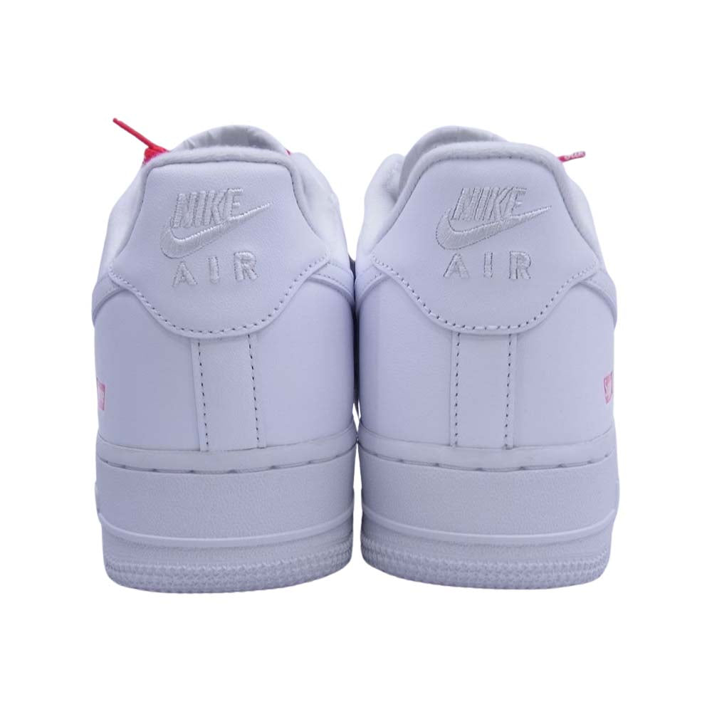 Supreme シュプリーム CU9255-100 × NIKE ナイキ AIR FORCE 1 エアフォース スニーカー  ホワイト系 26cm【極上美品】【中古】