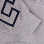 Supreme シュプリーム 22AW State Hooded Sweatshirt ロゴ 刺繍 ステイト フーデッド スウェット プルオーバー パーカー グレー系 Large【美品】【中古】