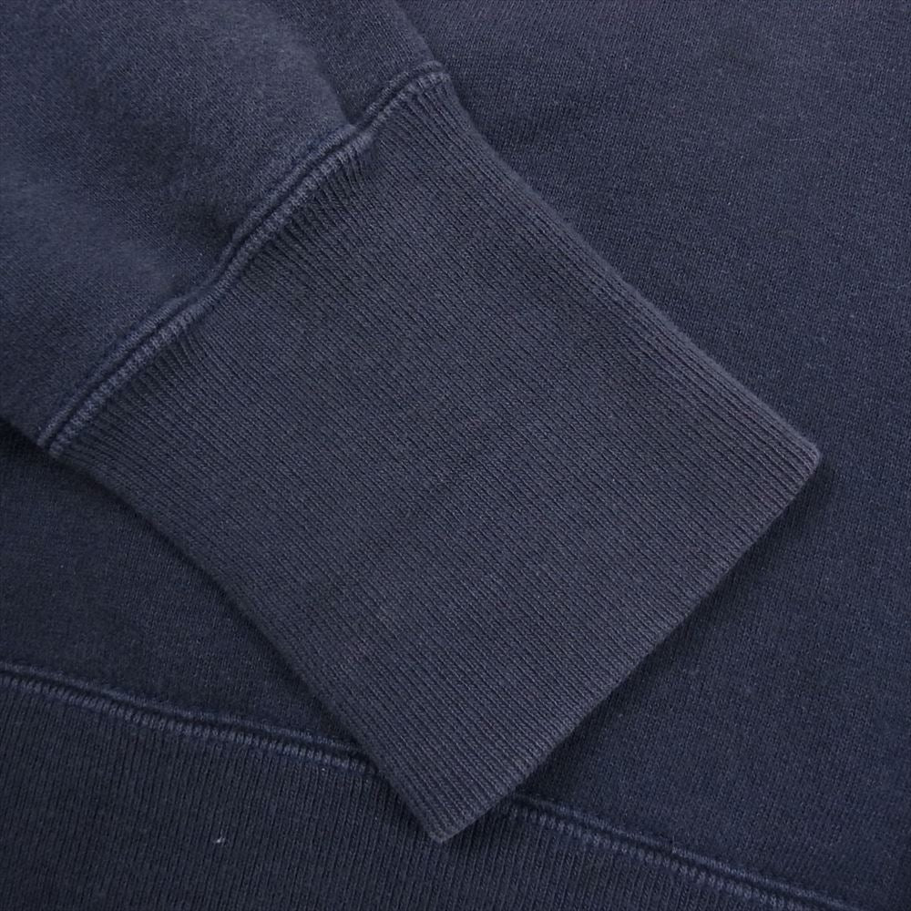 WTAPS ダブルタップス 14AW 142ATDT-CSM09 DESIGN CREWNECK 02/SWEATER.COTTON フロントロゴプリント クルーネックスウェットトレーナー ネイビー系 M【中古】