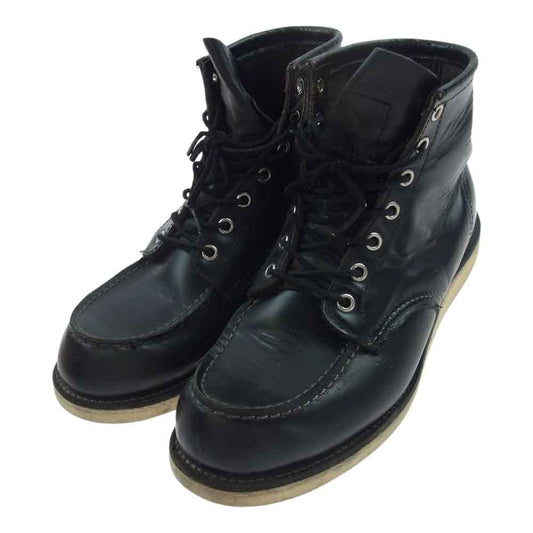 RED WING レッドウィング 8179 アイリッシュセッター 6インチ クラシック ワークブーツ ブラック系 US8【中古】