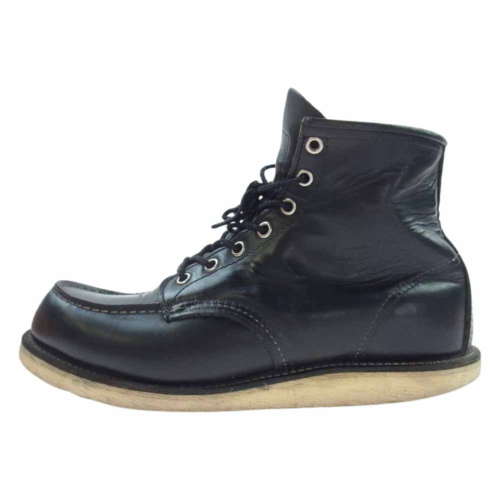 RED WING レッドウィング 8179 アイリッシュセッター 6インチ クラシック ワークブーツ ブラック系 US8【中古】