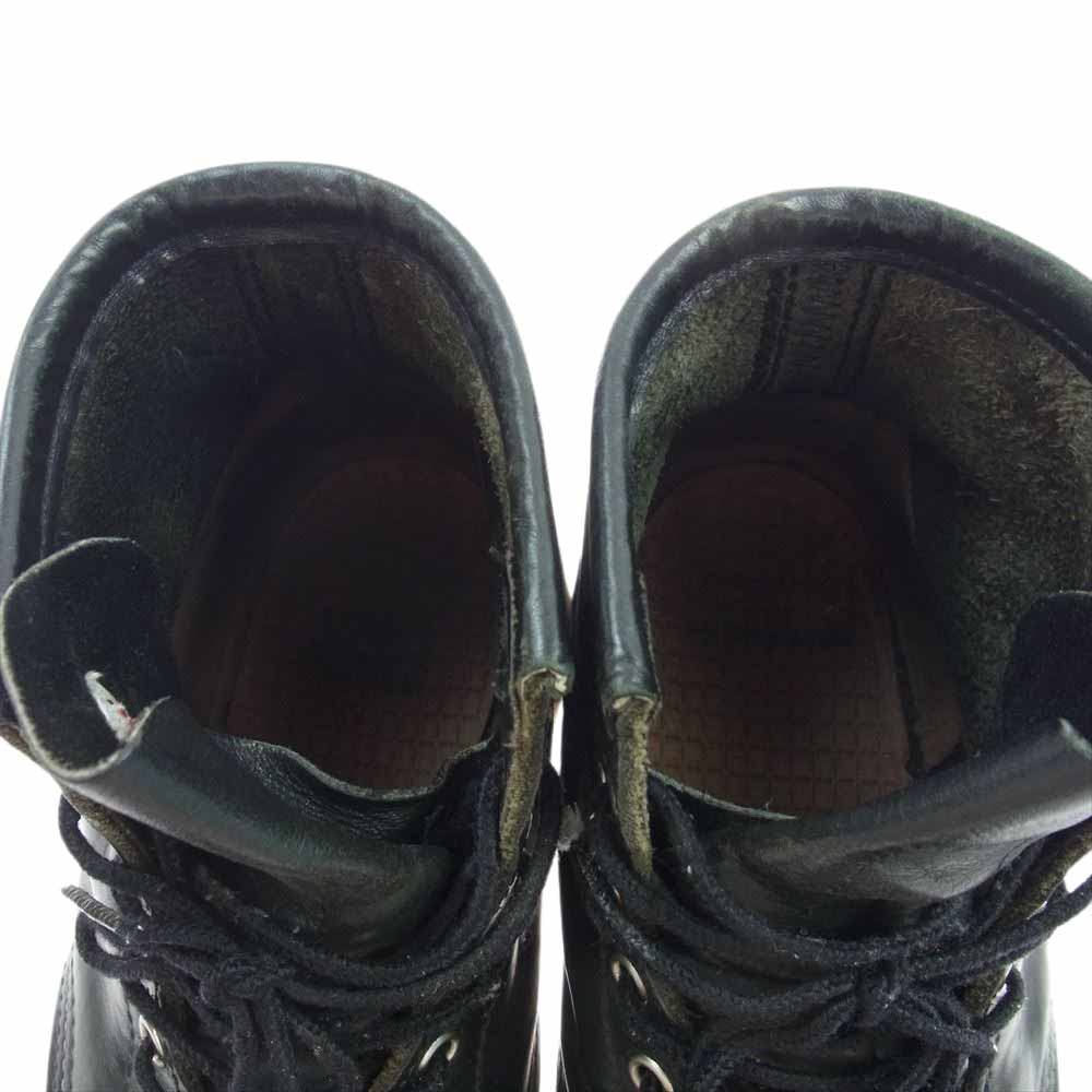 RED WING レッドウィング 8179 アイリッシュセッター 6インチ クラシック ワークブーツ ブラック系 US8【中古】