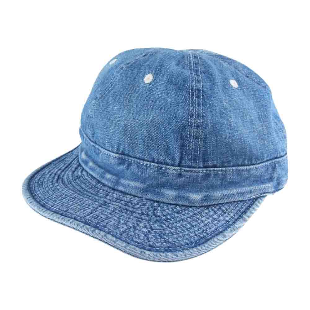 ウエストライド デニム キャップ インディゴブルー系 M【中古】