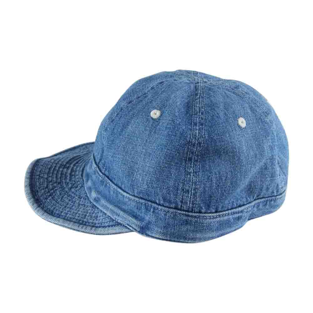 ウエストライド デニム キャップ インディゴブルー系 M【中古】