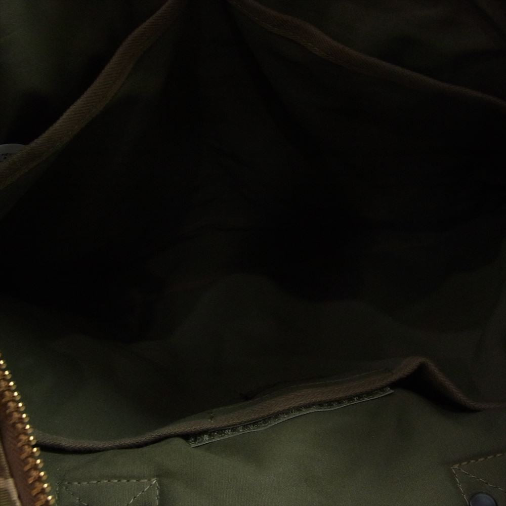 Buzz Rickson's バズリクソンズ BR02717 GOLD TIGER HELMET BAG ゴールドタイガー カモ柄 ヘルメット ショルダー バッグ カーキ系【中古】