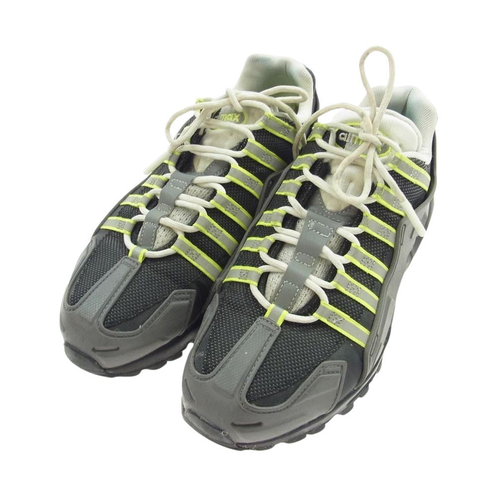 NIKE ナイキ AIR MAX 95 エアマックス NDSTRKT NEON YELLOW インデストラクト ネオンイエロー スニーカー グレー系 26.5ｃｍ【中古】