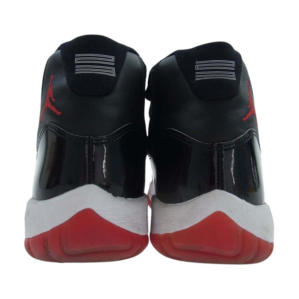 NIKE ナイキ 378037-061 AIR JORDAN 11 エアジョーダン RETRO レトロ スニーカー ブラック系 レッド系 ホワイト系 26.5ｃｍ【中古】