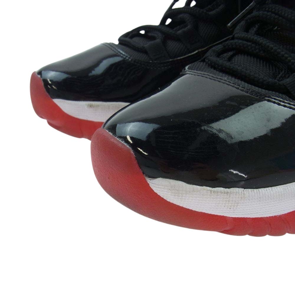 NIKE ナイキ 378037-061 AIR JORDAN 11 エアジョーダン RETRO レトロ スニーカー ブラック系 レッド系 ホワイト系 26.5ｃｍ【中古】