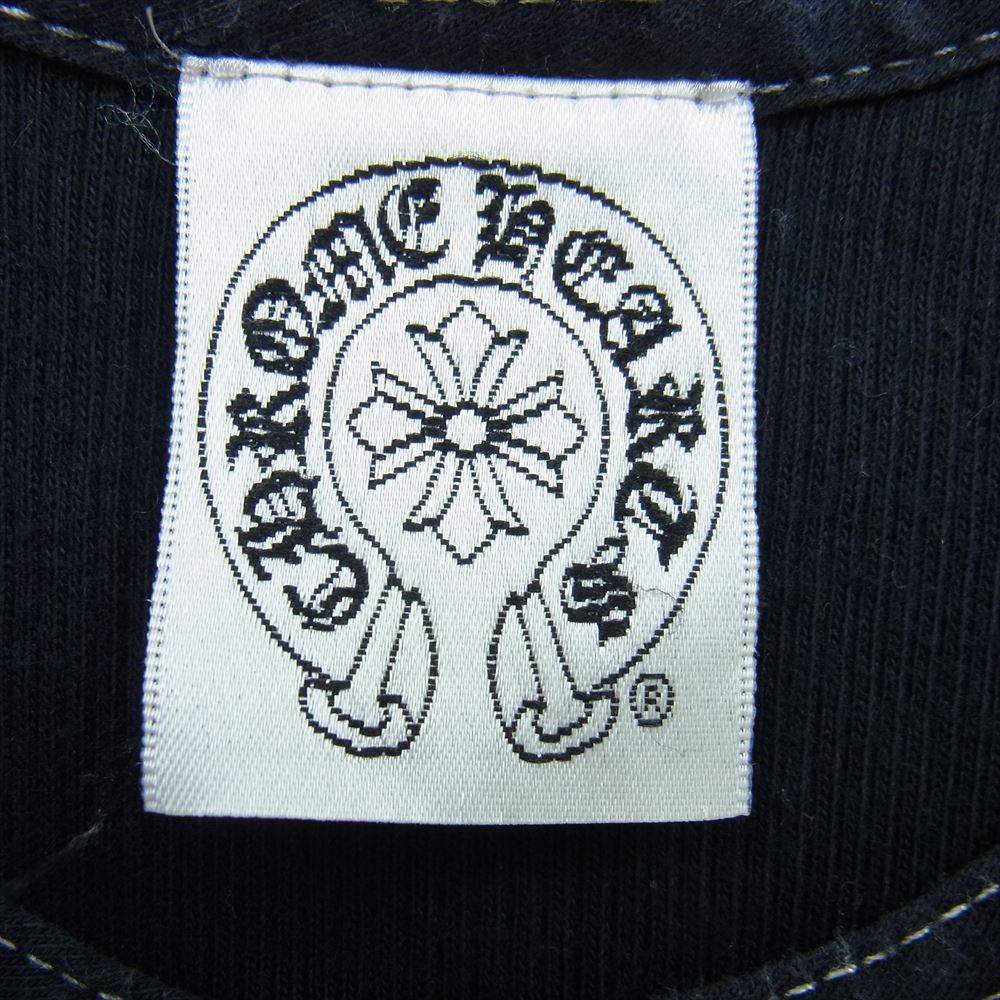 CHROME HEARTS クロムハーツ（原本無） ホノルルプリント ホースシュー タンクトップ ブラック ブラック系 M【中古】
