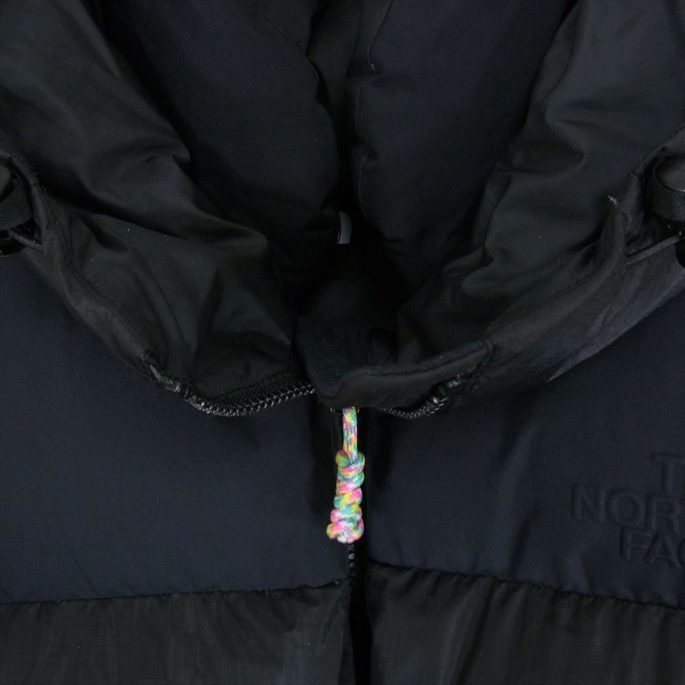 THE NORTH FACE ノースフェイス ND92162 WS Nuptse Hoodie ウィンドストッパー ヌプシ フーディー ダウン ジャケット ブラック系 L【中古】