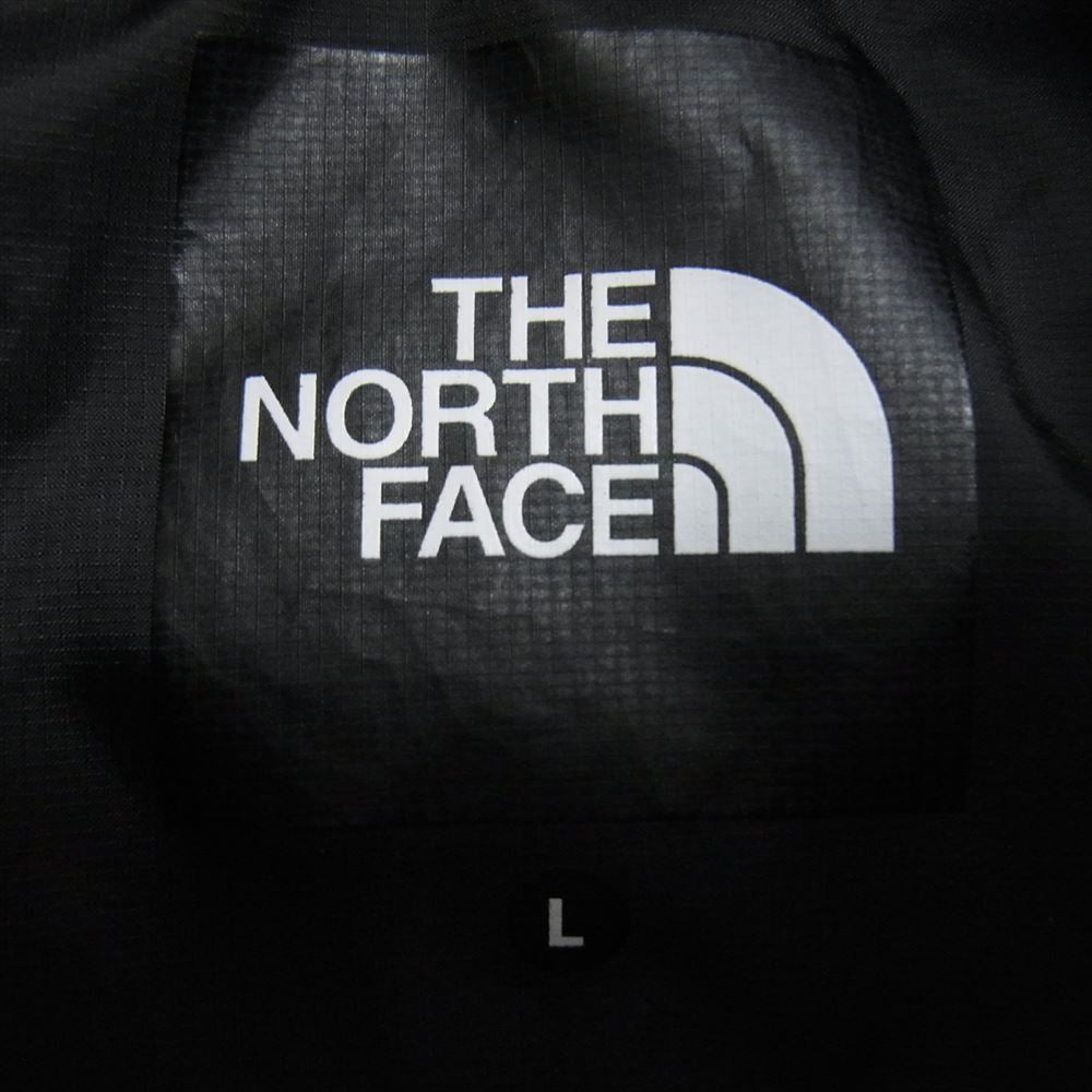THE NORTH FACE ノースフェイス ND92162 WS Nuptse Hoodie ウィンドストッパー ヌプシ フーディー ダウン ジャケット ブラック系 L【中古】