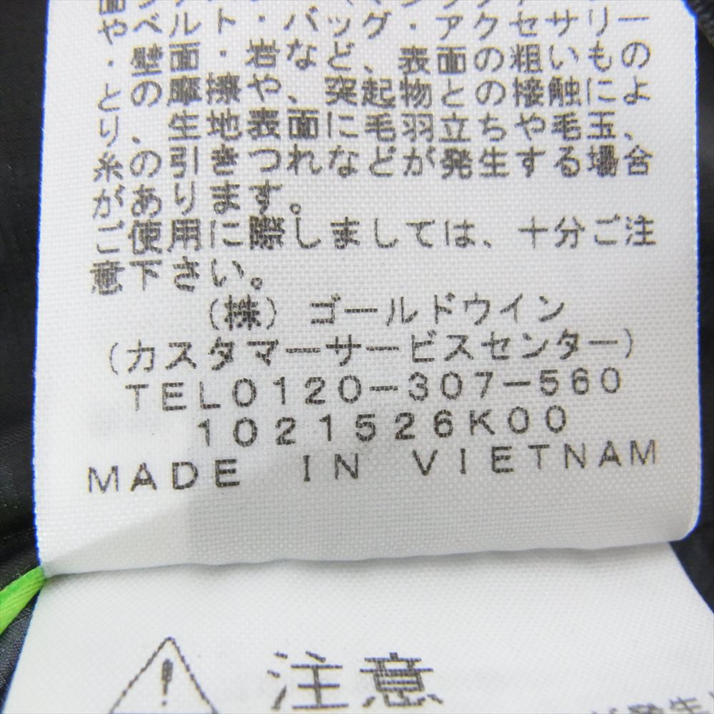 THE NORTH FACE ノースフェイス ND92162 WS Nuptse Hoodie ウィンドストッパー ヌプシ フーディー ダウン ジャケット ブラック系 L【中古】