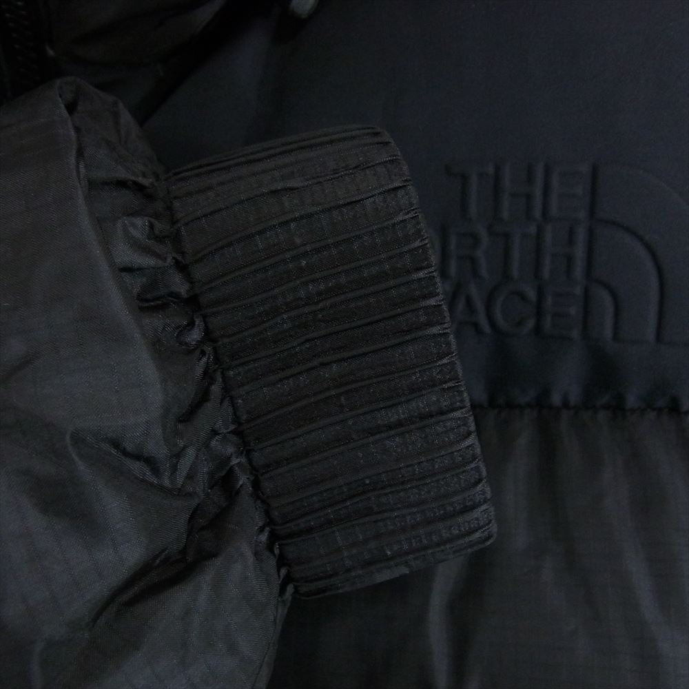 THE NORTH FACE ノースフェイス ND92162 WS Nuptse Hoodie ウィンドストッパー ヌプシ フーディー ダウン ジャケット ブラック系 L【中古】