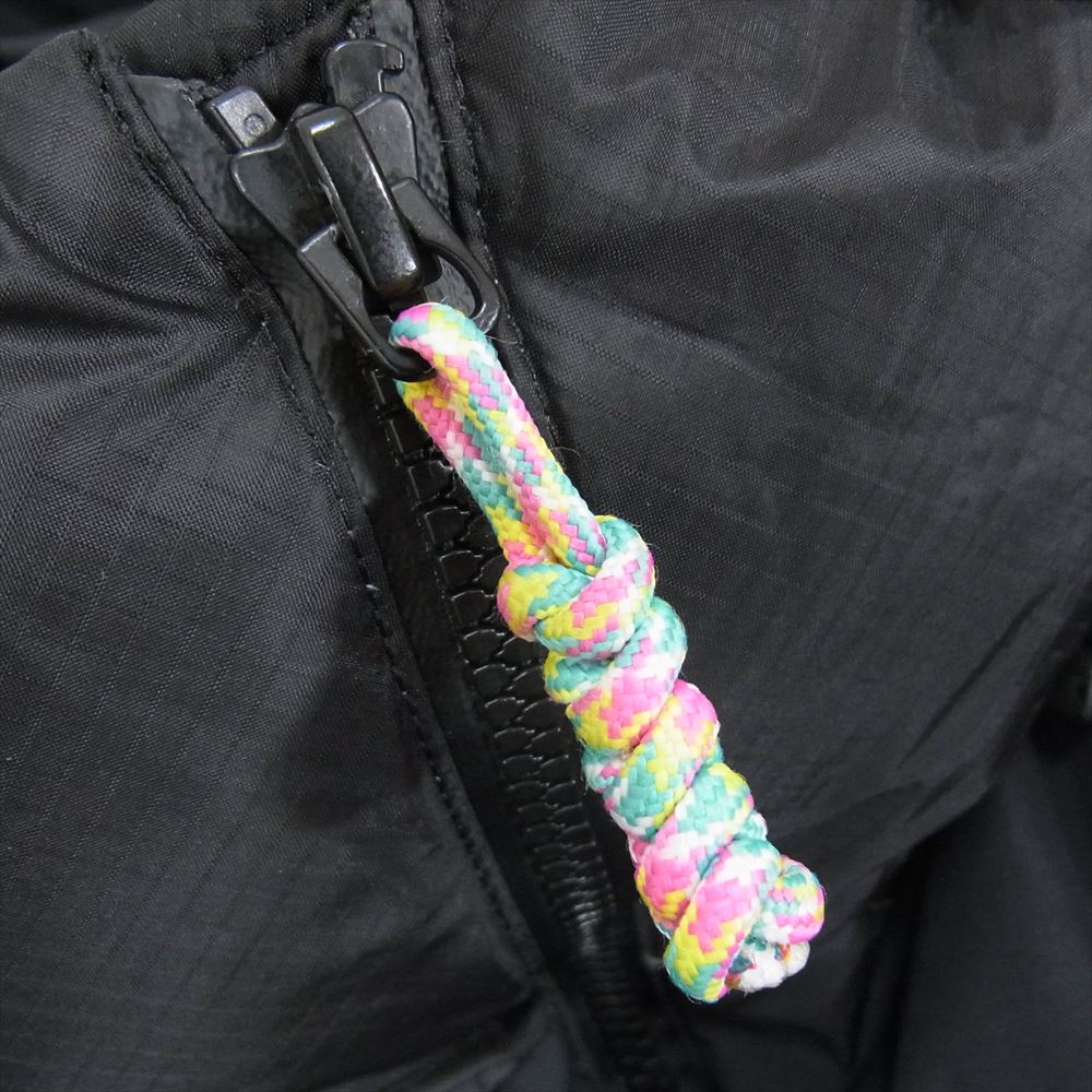 THE NORTH FACE ノースフェイス ND92162 WS Nuptse Hoodie ウィンドストッパー ヌプシ フーディー ダウン ジャケット ブラック系 L【中古】