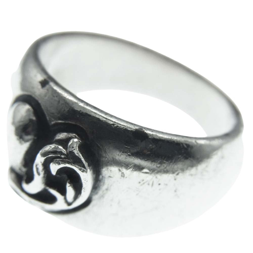 CHROME HEARTS クロムハーツ（原本無） HEART IN BAND ハートインバンドリング シルバー系 19号【中古】