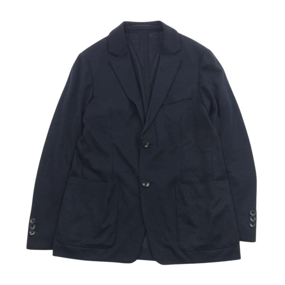 TOMORROWLAND トゥモローランド イタリアREDA社生地使用 REDA ACTIVE ウールジャージー セットアップ スーツ ブラック系 44【中古】