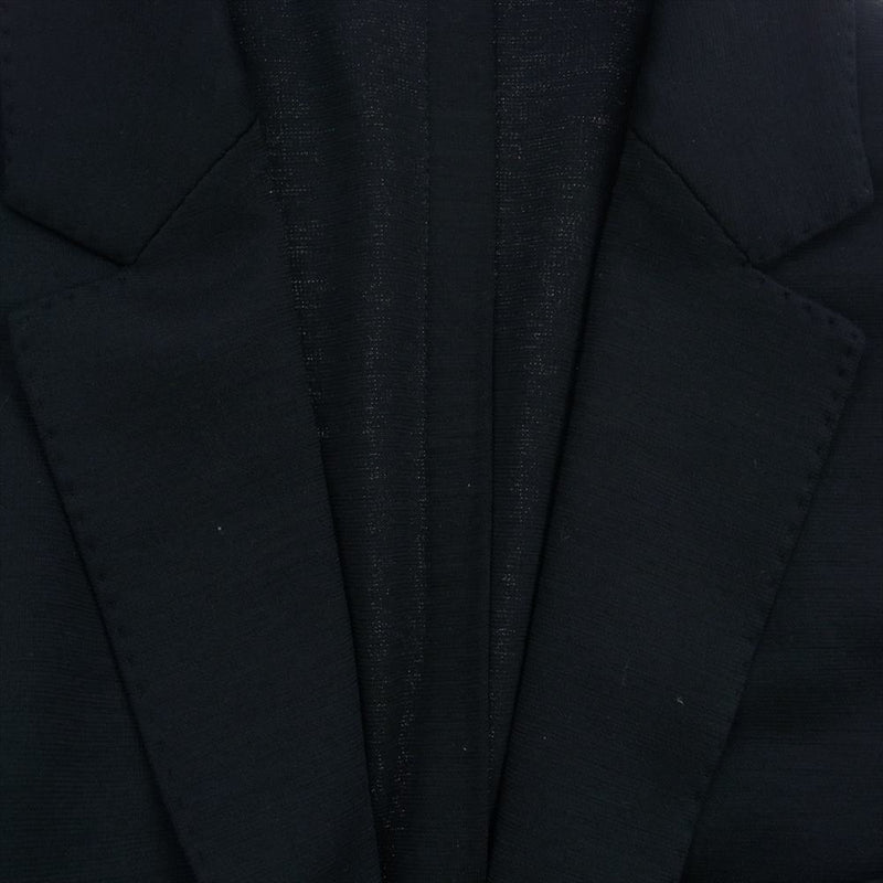 TOMORROWLAND トゥモローランド イタリアREDA社生地使用 REDA ACTIVE ウールジャージー セットアップ スーツ ブラック系 44【中古】