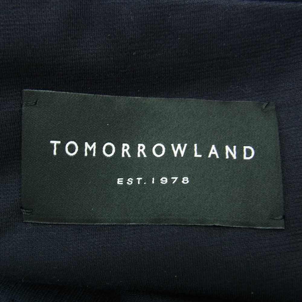 TOMORROWLAND トゥモローランド イタリアREDA社生地使用 REDA ACTIVE ウールジャージー セットアップ スーツ ブラック系 44【中古】