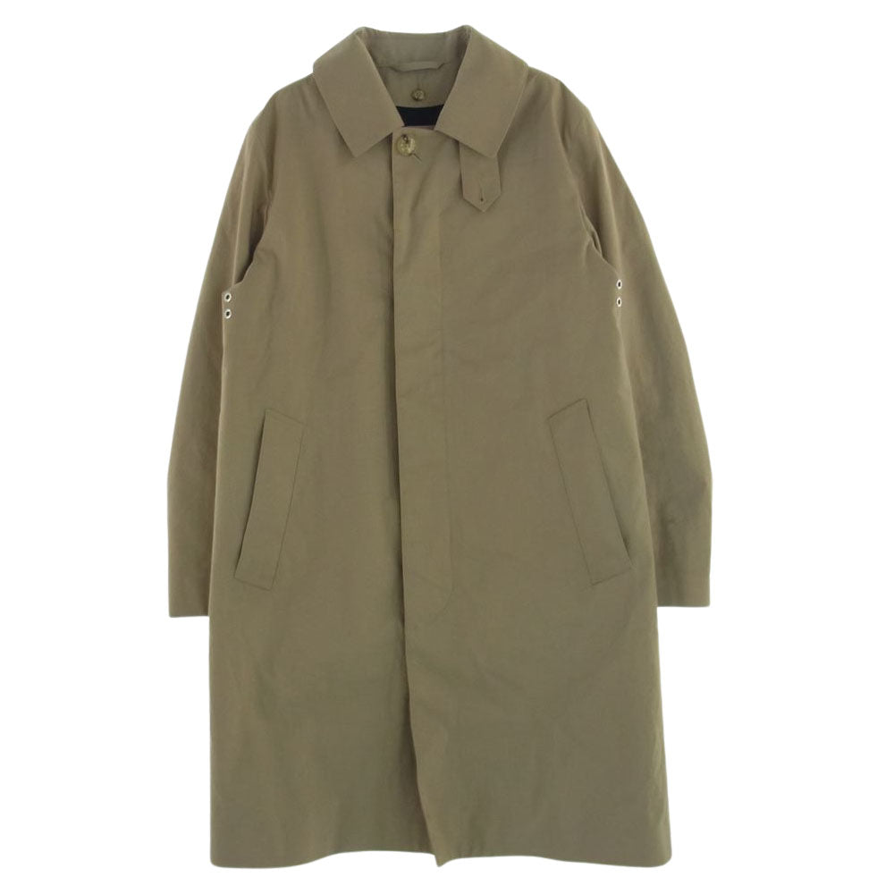 Mackintosh マッキントッシュ GM-1001FD 英国製 GTS DUNKELD ダンケルド ウールライナー付き ステンカラーコート ベージュ系 34【中古】
