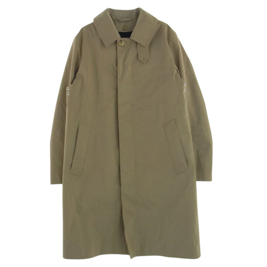 Mackintosh マッキントッシュ GM-1001FD 英国製 GTS DUNKELD ダンケルド ウールライナー付き ステンカラーコート ベージュ系 34【中古】