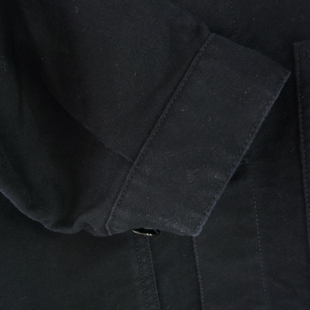 BONCOURA ボンクラ ARCH EXCLUSIVE 別注 FRENCH WORK JACKET フレンチ モールスキン ワーク ジャケット ブラック系 40【中古】