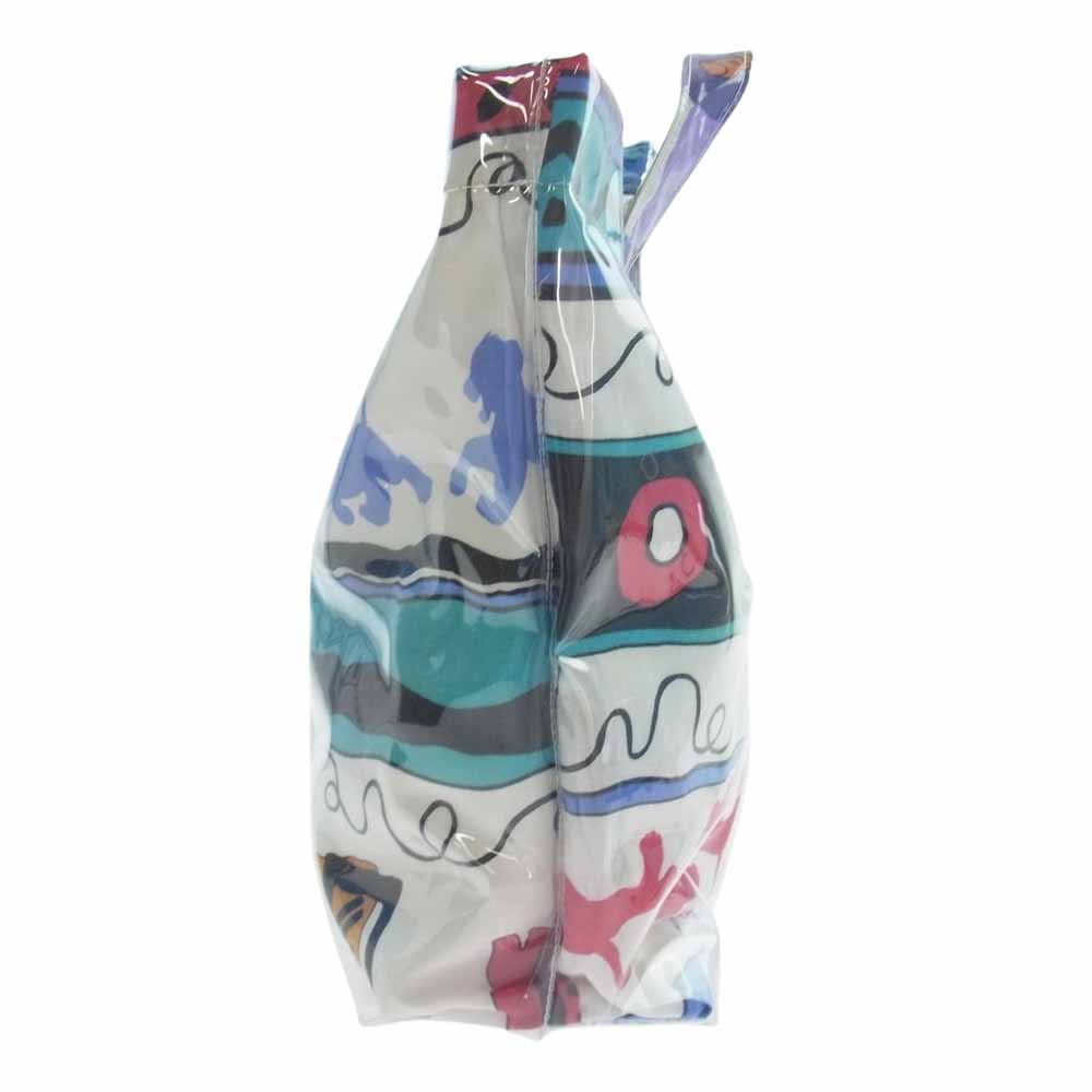 COMME des GARCONS コムデギャルソン 18AW W26611 SHIRT シャツ PVC TOTE DED SHEETS トート バッグ マルチカラー系【中古】