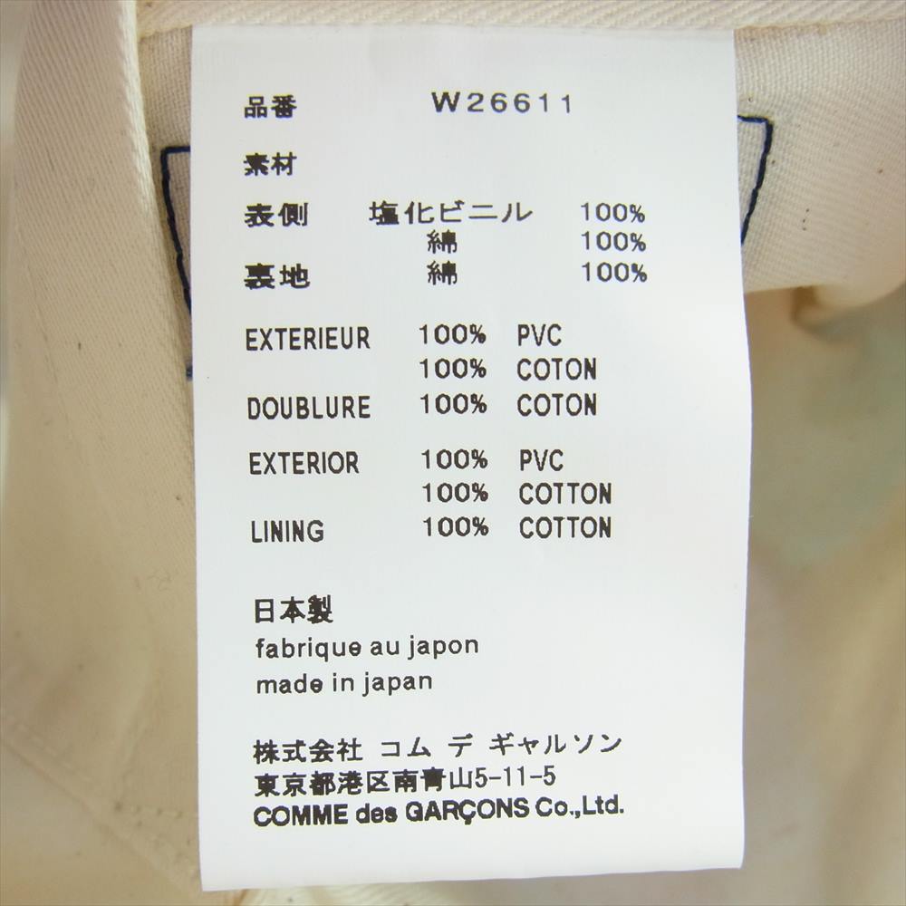 COMME des GARCONS コムデギャルソン 18AW W26611 SHIRT シャツ PVC TOTE DED SHEETS トート バッグ マルチカラー系【中古】