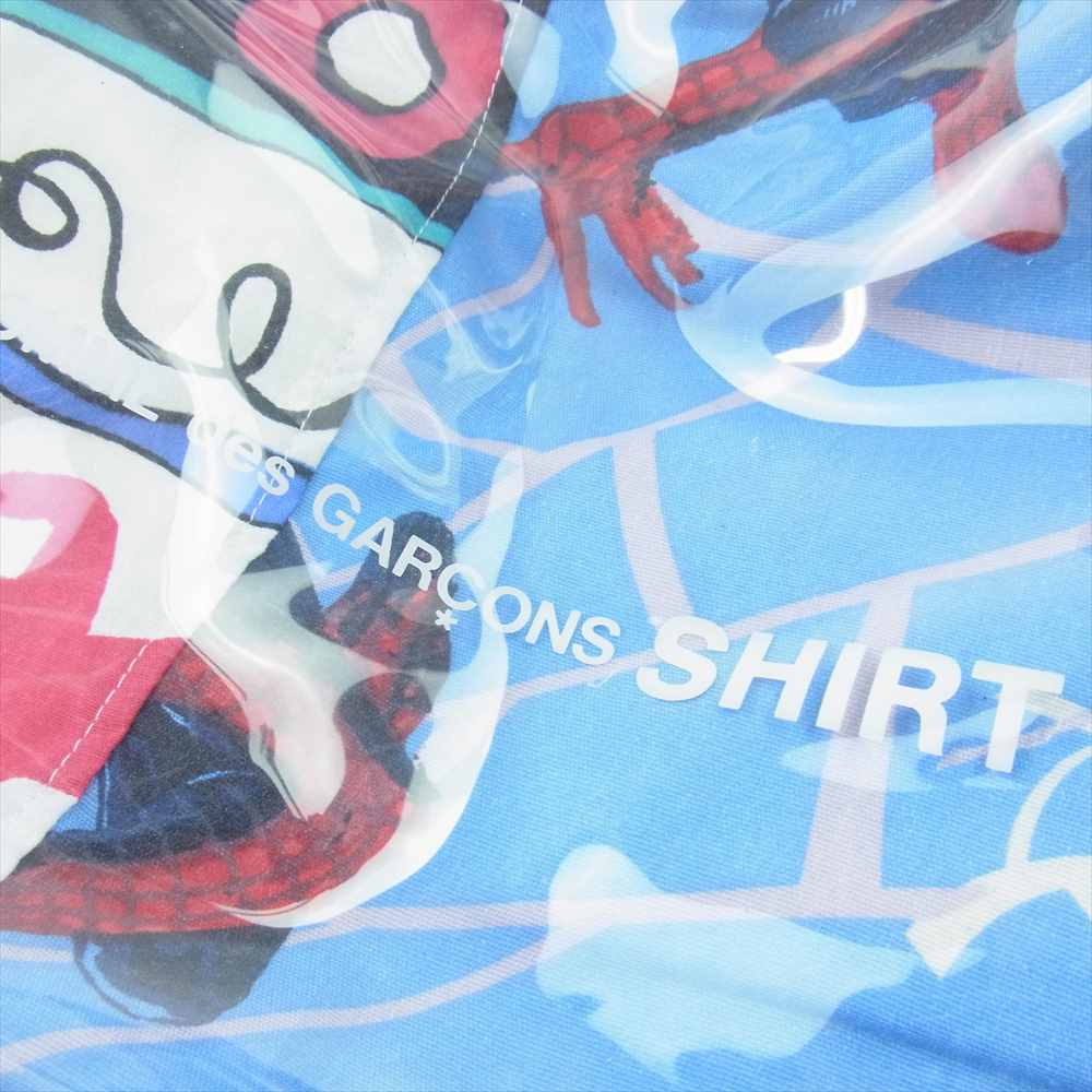 COMME des GARCONS コムデギャルソン 18AW W26611 SHIRT シャツ PVC TOTE DED SHEETS トート バッグ マルチカラー系【中古】