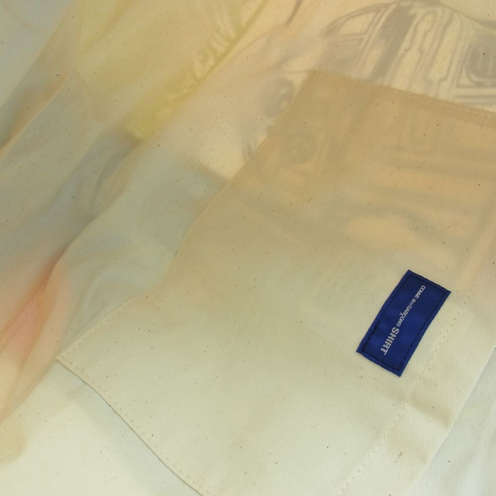 COMME des GARCONS コムデギャルソン 18AW W26611 SHIRT シャツ PVC TOTE DED SHEETS トート バッグ マルチカラー系【中古】