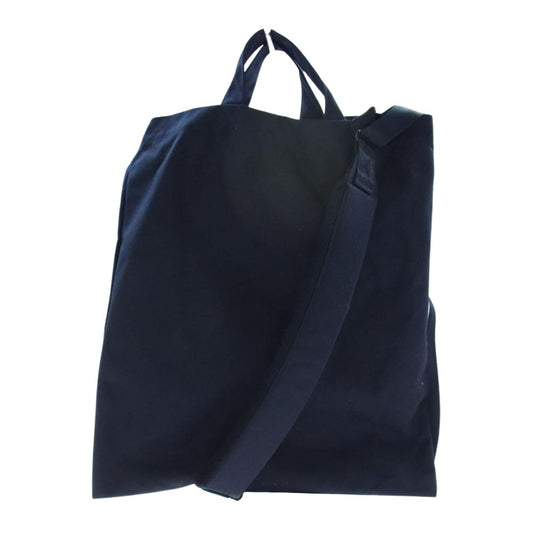 COMME des GARCONS HOMME DEUX コムデギャルソンオムドゥ DE-K201 × PORTER ポーター NEWTON BAG ニュートン 2WAY トート ハンド バッグ ネイビー系【中古】
